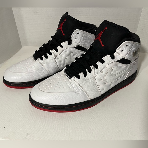 Nike Air Jordan 1 Retro 97 White Black Toe Size 12 Men's - Picture 4 of 13